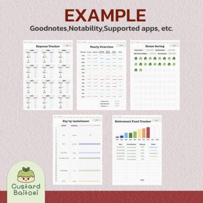 Digital Budget Planner – แพลนเนอร์วางแผนการเงิน - Image 4