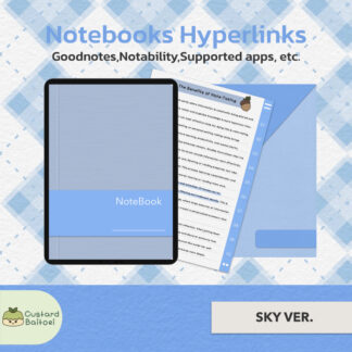 Color Pop Linkbook Cloudy Day Sky Ver.