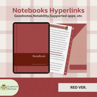 Color Pop Linkbook Redberry Rush Red Ver.