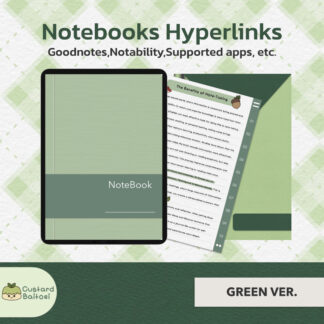 Color Pop Linkbook Sage Soft Green Ver.