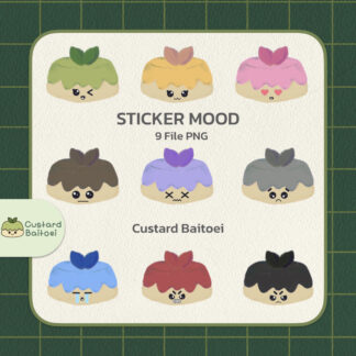 Sticker Mood CustardBaitoei