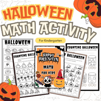 Halloween Math Activity ใบงานฮาโลวีน ฉบับเด็ก ๆ