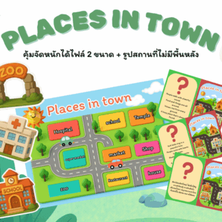 Places in Town Game Set
