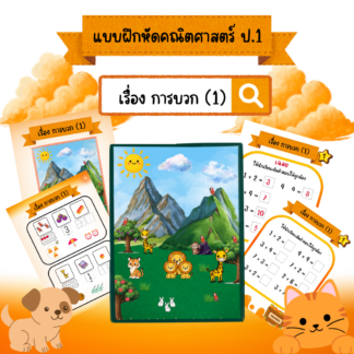 แบบฝึกหัดคณิตศาสตร์ ป.1 (Mathematics)